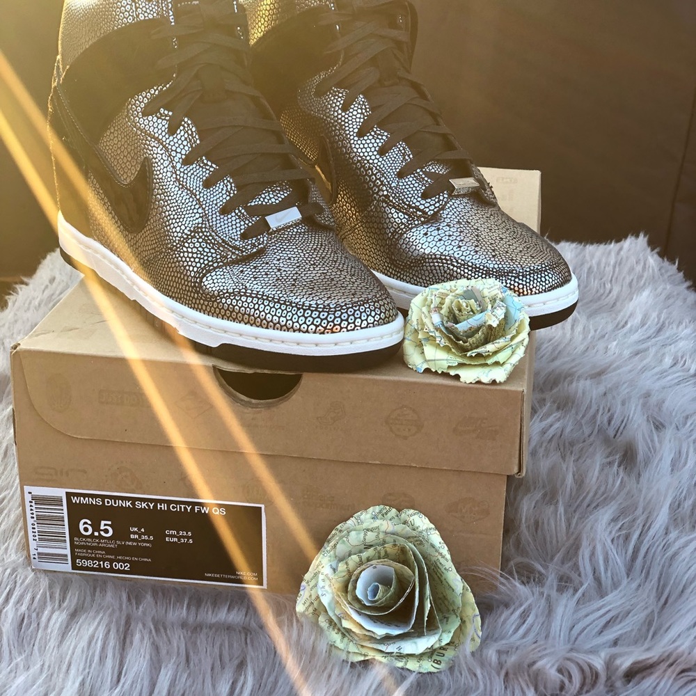 đź”–SOLD | RARE NY FASHION WEEK NWB NIKE Dunk Sky Hi - Picture 7 of 8